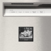 Aimant Votes pour la photo de défilé de suffragette de (In Situ (Lave-vaisselle))