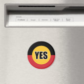 Aimant Votez oui (In Situ (Lave-vaisselle))