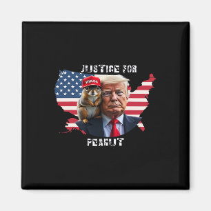 Aimant Votez Trump Pour L'Arachide L'Écureuil 4