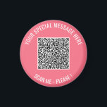 Aimant Votre code QR et l'aimant de texte personnalisé Ch<br><div class="desc">Choisissez des couleurs et des polices - Concevez vos propres Magnets personnalisés avec votre QR Code Scan Info et le texte personnalisé Entreprise ou moderne Personal Magnet / Cadeau - Ajouter votre QR Code - Image - Photo ou Logo / et Texte - Nom ou autre info / message -...</div>