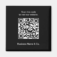 Votre code QR noir blanc promotionnel
