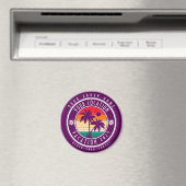 Aimant Votre emplacement Vacances Nom de groupe personnal (In Situ (Lave-vaisselle))