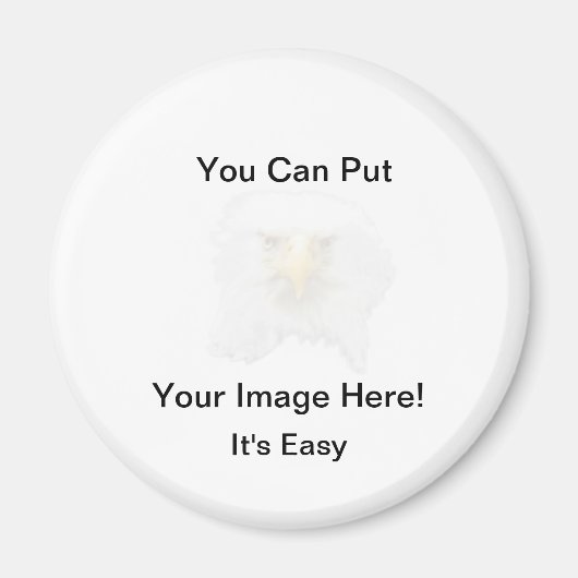 Aimant Votre image ici  (Devant)