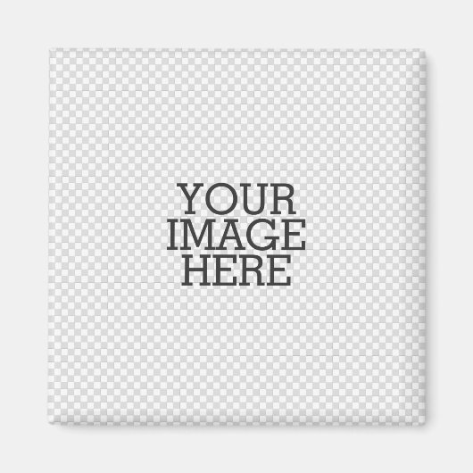 Aimant Votre image ici Étape facile vers votre propre cré (Devant)