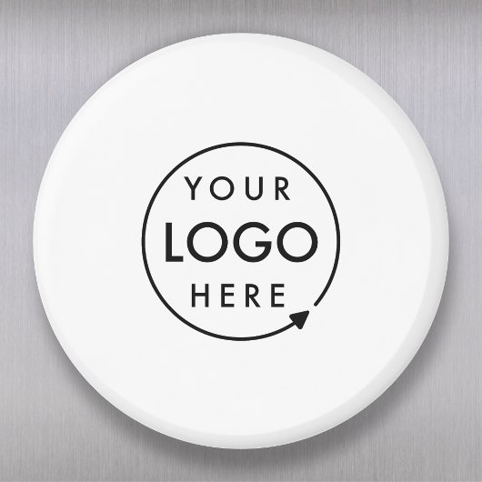 Aimant Votre logo | Entreprise Moderne Minimaliste