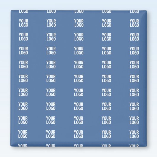 Aimant Votre logo ou image | Motif de bandes verticales