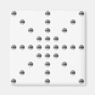 Aimant Votre logo ou toute image téléchargée   Motif étoi