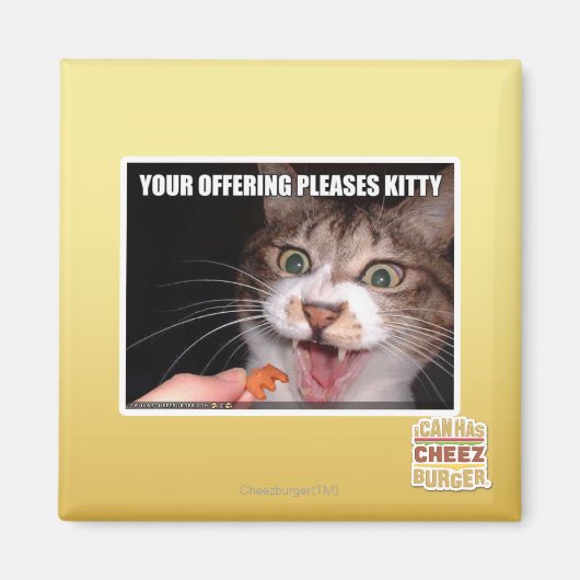 Aimant Votre Offre Plaise Kitty (Devant)