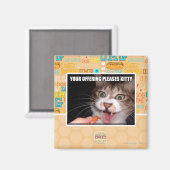 Aimant Votre Offre Plaise Kitty (Recto/Verso)