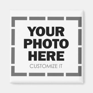 Aimant Votre propre photo / image Customisée