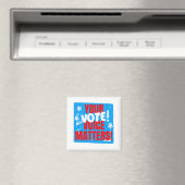Aimant Votre Vote/Voix Compte ! (In Situ (Lave-vaisselle))