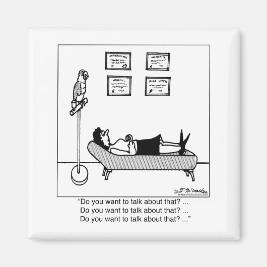 Aimant Voulez-Vous En Parler ? (Devant)