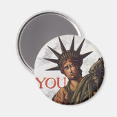 Aimant Vous achetez une Liberty Bond de peur de périr (Recto/Verso)
