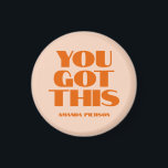 Aimant Vous avez ce Carnet de calligraphie rouge rose<br><div class="desc">.</div>