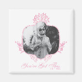 Aimant Vous avez ceci - Le Lotus Blanc (Devant)