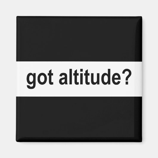 Aimant Vous avez de l'altitude ? (Devant)