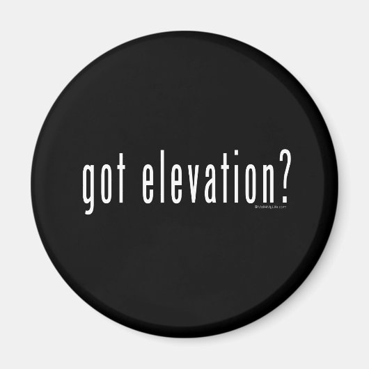 Aimant Vous avez de l'élévation ? (Devant)