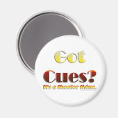 Aimant Vous Avez Des Cues ? (Texte uniquement) (Recto/Verso)