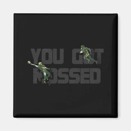 Aimant Vous Avez Mossé Grande Citation De Football Améric (Devant)