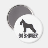 Aimant Vous avez Schnauzer ? (Recto/Verso)