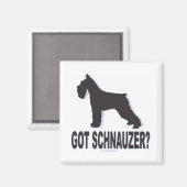 Aimant Vous avez Schnauzer ? (Recto/Verso)