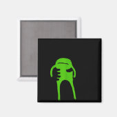 Aimant Vous devez accepter la grenouille drôle de mème de (Recto/Verso)
