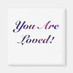 Aimant Vous Êtes Aimé Sticker1
