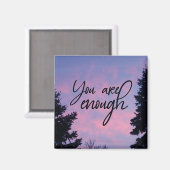 Aimant Vous êtes assez (Recto/Verso)