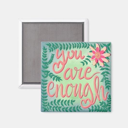 Aimant Vous êtes assez (Recto/Verso)