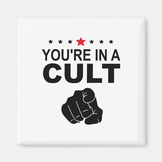 Aimant Vous êtes dans un signe de culte (Devant)