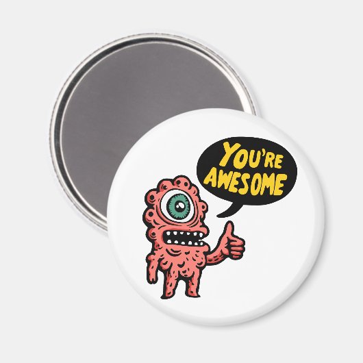 Aimant Vous êtes génial (Recto/Verso)