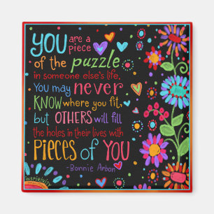 Aimant Vous êtes la Pièce du Puzzle