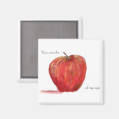Aimant Vous êtes la pomme de mon oeil (Recto/Verso)