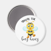 Aimant Vous êtes les genoux des abeilles | Saint Valentin (Recto/Verso)