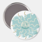 Aimant Vous Êtes Ma Citation Inspirante Sunshine (Recto/Verso)