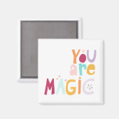 Aimant Vous êtes magique (Recto/Verso)