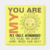 Aimant Vous Êtes Mon Soleil (Devant)