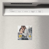 Aimant Vous Êtes Mon Sunshine Yellow Sunflower Photo (In Situ (Lave-vaisselle))