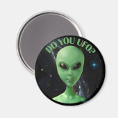 Aimant Vous êtes OVNI ? (Recto/Verso)