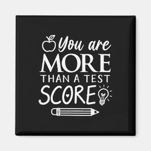 Aimant Vous êtes plus qu'un score à un test Enfants Jour 
