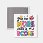Aimant Vous Êtes Plus Qu'Une Journée De Test Score Enseig (Recto/Verso)