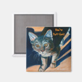 Aimant Vous êtes Purr-fect (Recto/Verso)