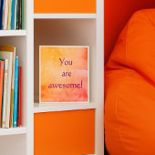 Aimant Vous Êtes Super ! Aquarelle