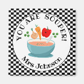 Aimant vous êtes un cadeau d'appréciation pour enseignant (Devant)