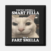 Aimant Vous êtes un Fella intelligent ou un Fart Smella d (Devant)
