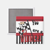 Aimant Vous êtes un gagnant (Recto/Verso)