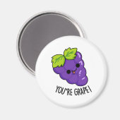 Aimant Vous êtes un jeu de fruits amusant (Recto/Verso)