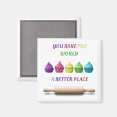 Aimant Vous faites du monde un meilleur endroit (Recto/Verso)