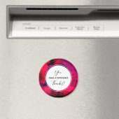 Aimant Vous faites une différence rouge foncé et violet A (In Situ (Lave-vaisselle))