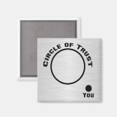 Aimant Vous hors du cercle de confiance (Recto/Verso)